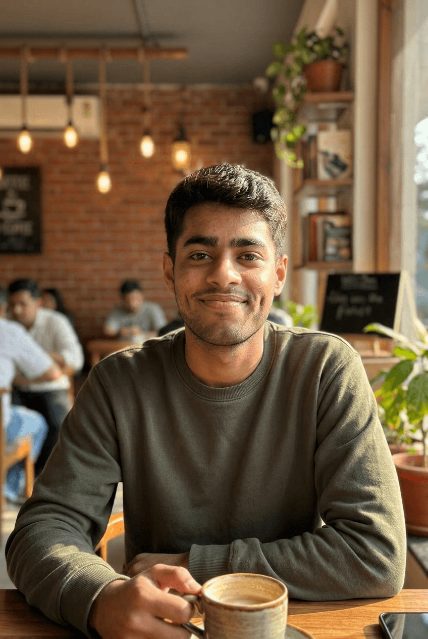 AI-enhanced photo result